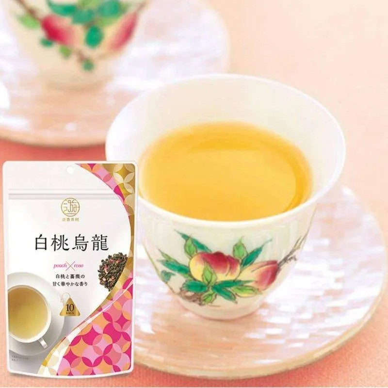 Mitsui Meisha游香茶馆白桃乌龙茶 10包