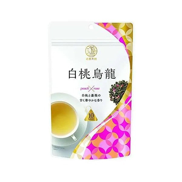 Mitsui Meisha游香茶馆白桃乌龙茶 10包