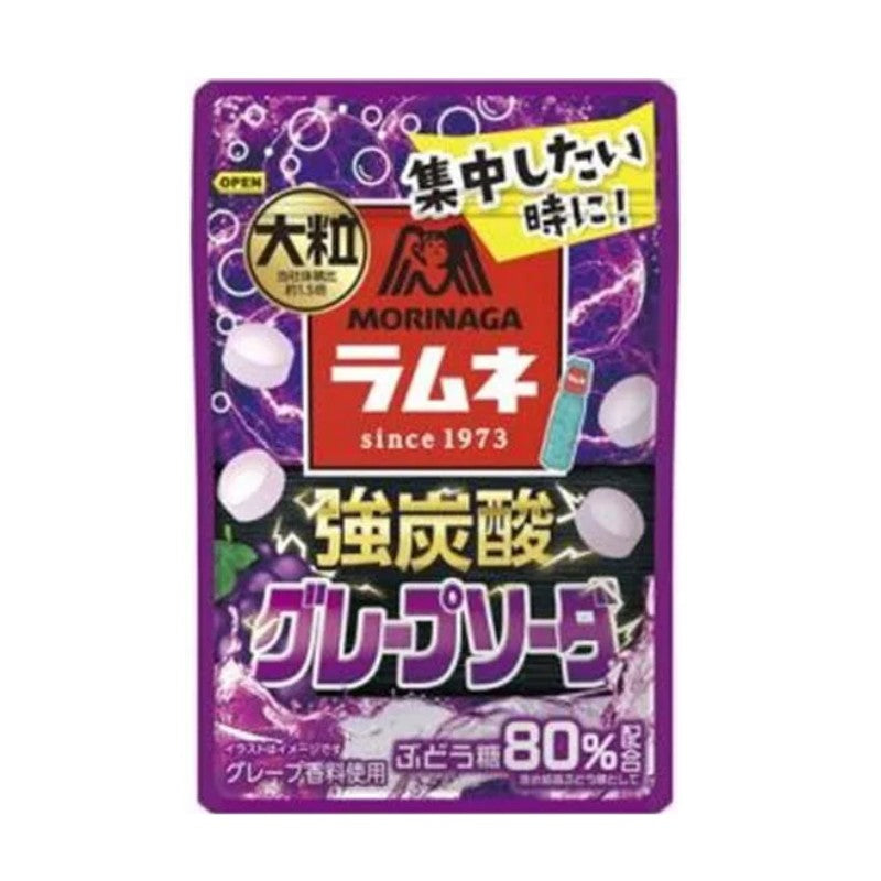 Morinaga森永大粒弹珠汽水糖葡萄苏打味 25g