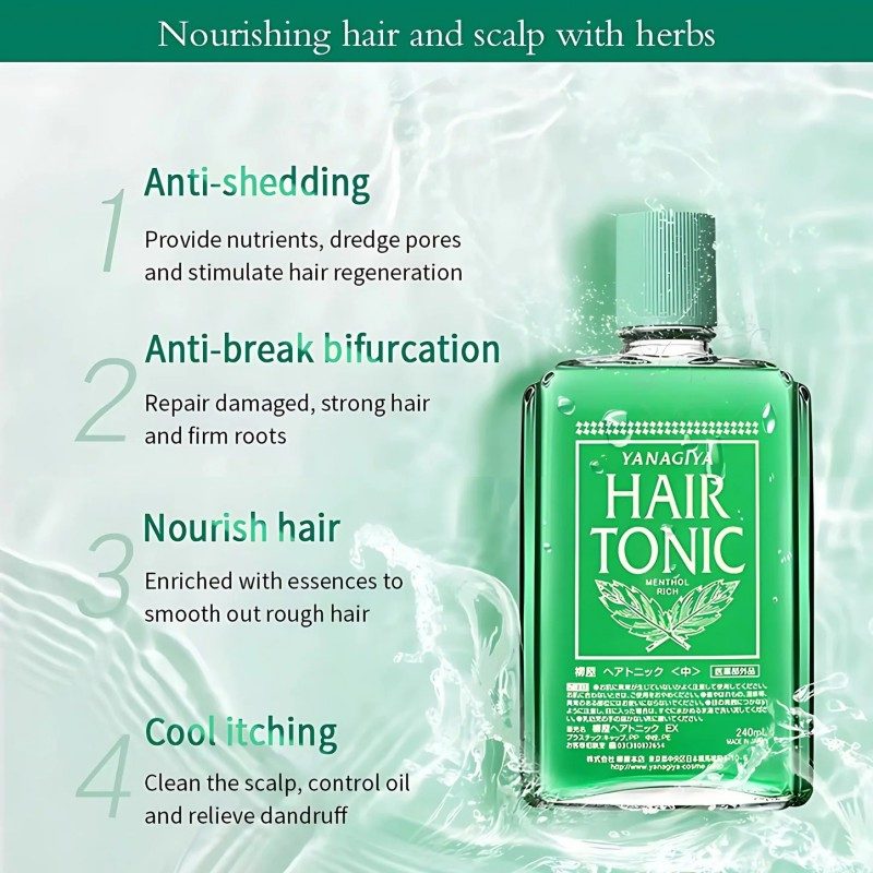 Yanagiya Hair Tonic Mint 240ml