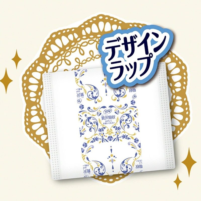 Sofy Kiyora Luxurious Absorption Panty Liner White Floral Fragrance 52pcs