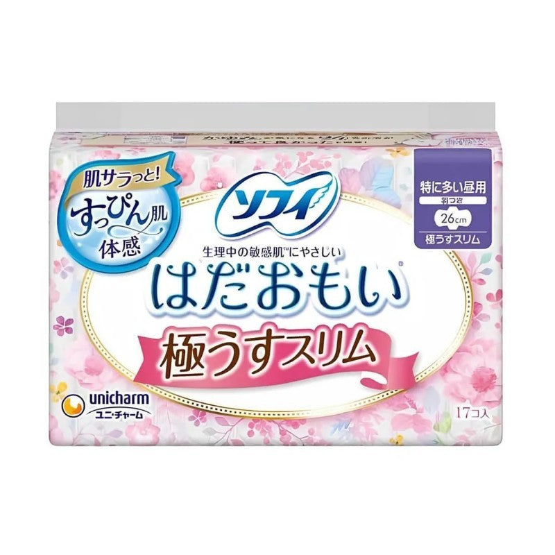 Sofy Skin Comfort Ultra Thin Sanitary Napkins With Wings 26cm 17pcs