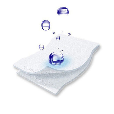 Unicharm Silcot Uruuru Sponge Facial Cotton 40 Sheets