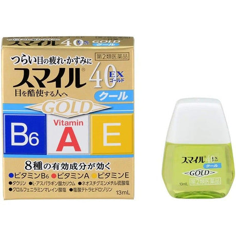 Lion Smile 40EX Gold Cool Eyedrops 13ml