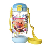 LEC Anpanman Clear Water Bottle Blue 450ml