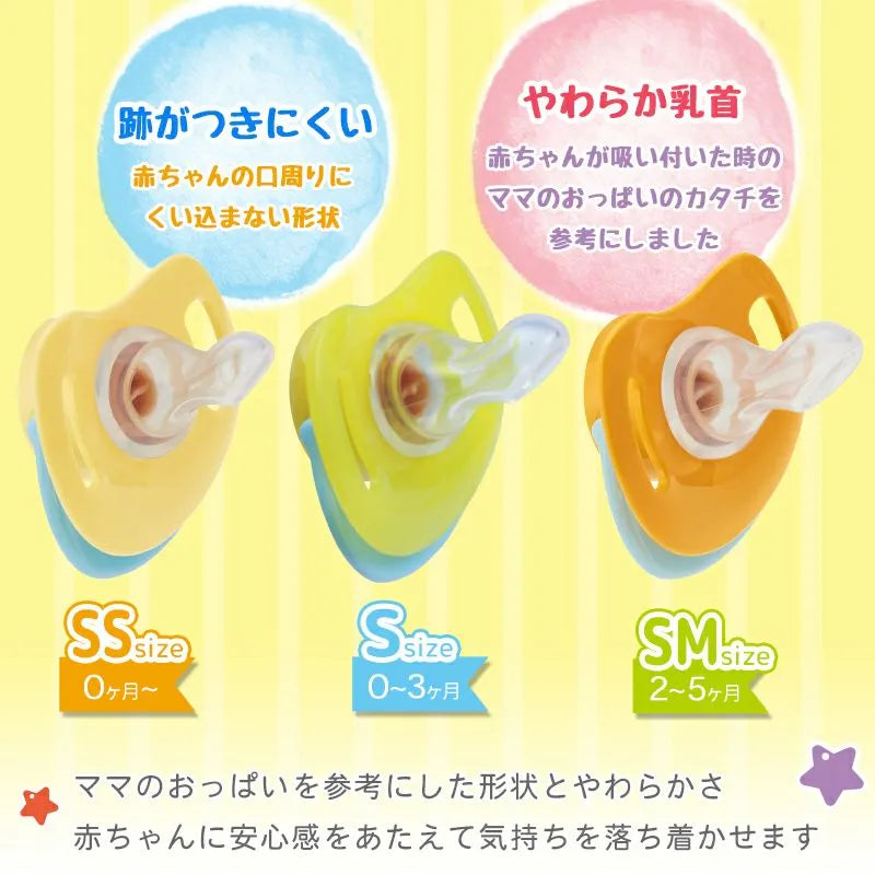 LEC Anpanman Mom Nipple Pacifier SS