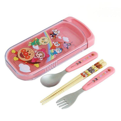 Lec面包超人餐具套装粉色