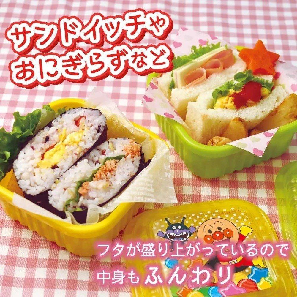 LEC面包超人方型保鲜盒290ml 2个