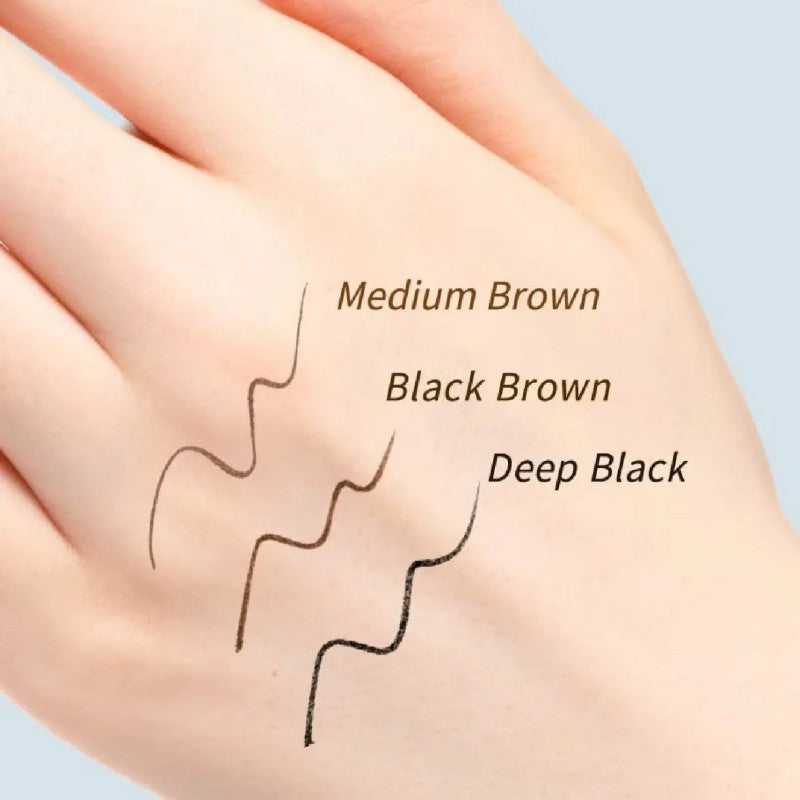 Dejavu Lasting-fine E Short Brush Liquid Eyeliner Black Brown