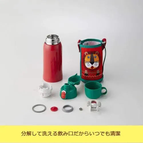 Tiger 2-Way Vacuum Insulated Water Bottle Lion 600ml