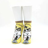 Mofusand Ankle Socks Cat Parfait Chocolate Banana