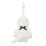 Monchhichi Happy Color Plush Keychain White