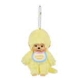 Monchhichi蒙奇奇快乐色彩玩偶挂件黄色