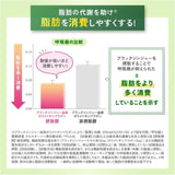 Fancl芳珂黑生姜瘦身丸成人卡路里控制深绿加强版 90粒(30日份 )
