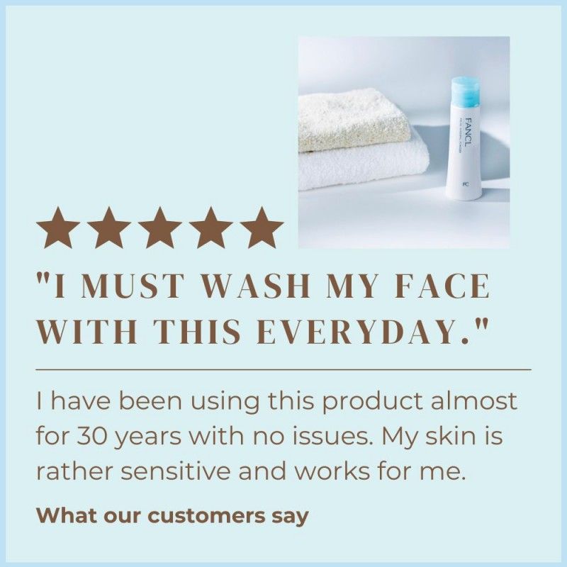 Fancl Facial Cleanser Foam Washing 150ml