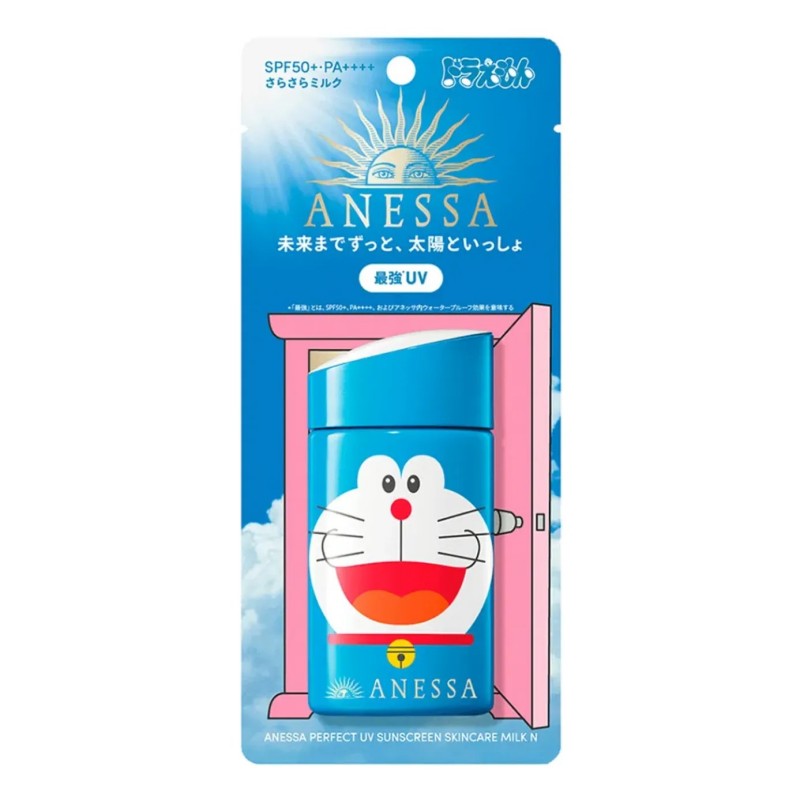 Anessa安耐晒金瓶防晒哆啦A梦限定款清爽不油腻 60ml
