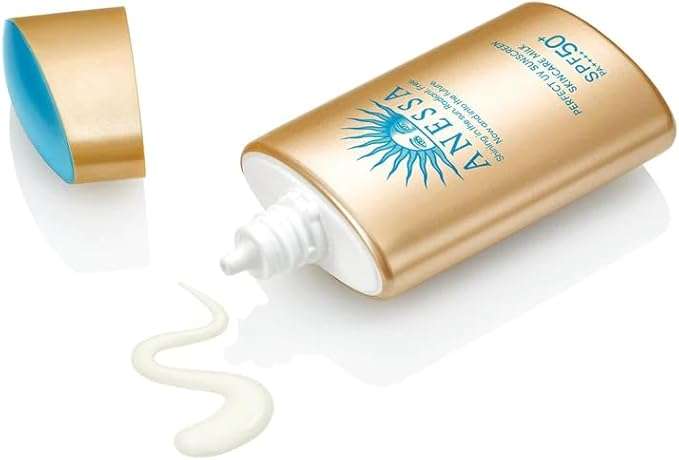 Anessa安耐晒金瓶防晒乳清爽防水防汗SPF50+ 60ml+12ml
