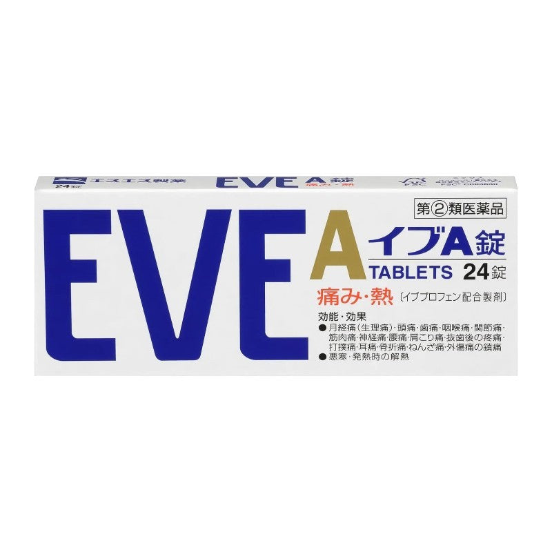Eve A Pain Relieve Tablets 24pcs