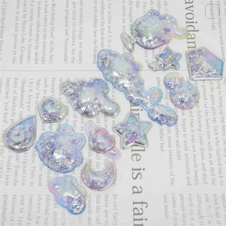Sanrio Shake Shake Capsule Seal Sticker Cinnamoroll Sky Party 3D