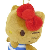 Sanrio Hello Kitty Suntan Ball‑Chain Mascot Keychain