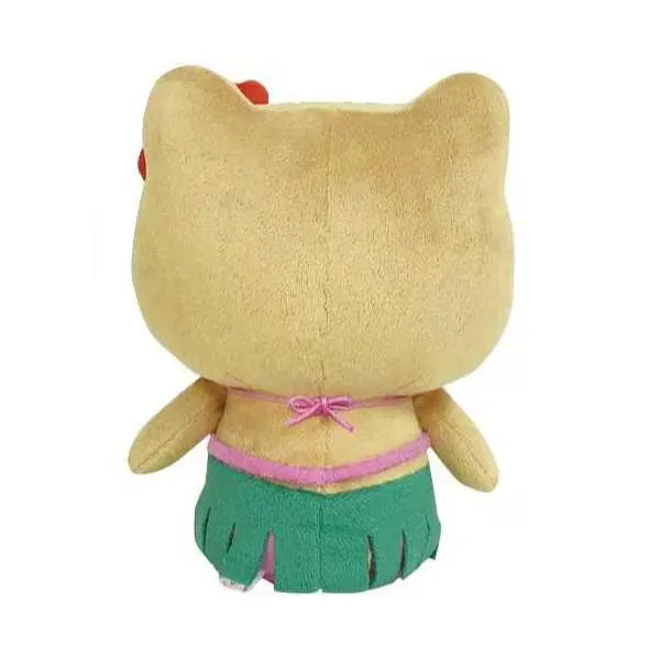 Sanrio Hello Kitty Sunburn Tanning Sitting Plush Hibiscus