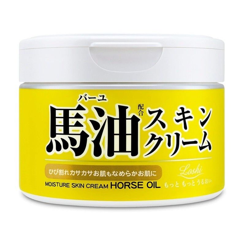 Loshi松本清北海道马油面霜补水保湿滋润 220g