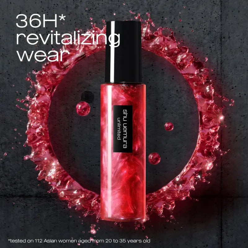 Shu Uemura Unlimited Makeup Fix Mist Red 100ml