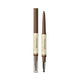 Cezanne Twist-up Eyebrow With Spiral Brush #02 Olive Brown