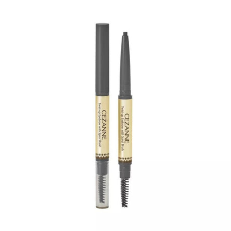 Cezanne Twist-Up Eyebrow With Spiral Brush #05 Natural Gray 0.21g