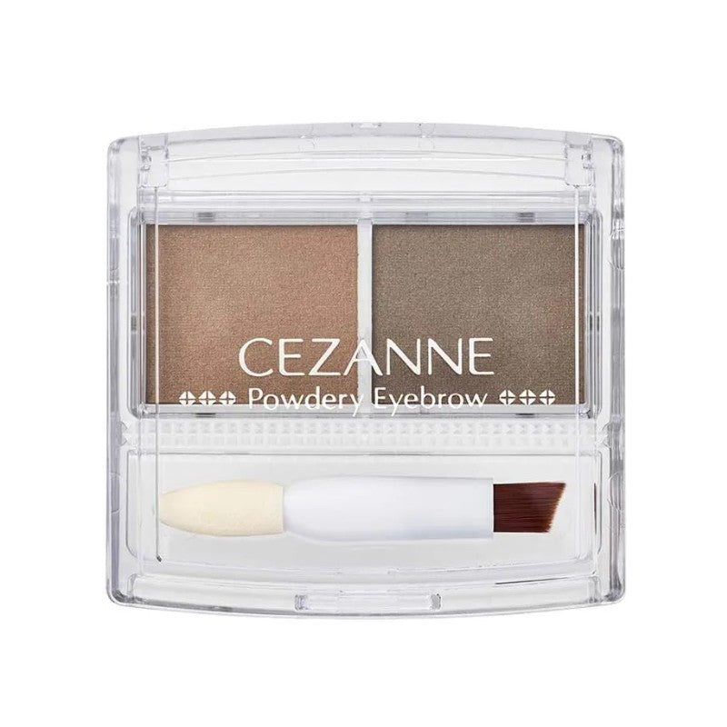 Cezanne Powdery Eyebrow #P1 Soft Brown