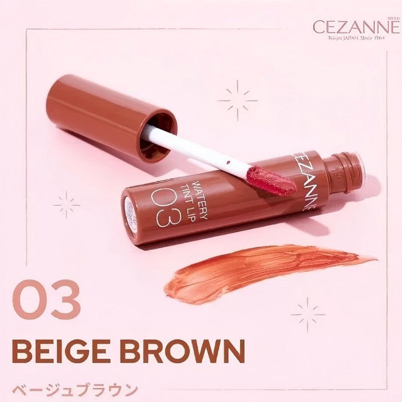 Cezanne Watery Tint Lip #03 Beige Brown