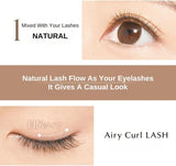 DUP Airy Curl Rush Natural #01 2pairs
