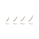 DUP Quick Extension False Eyelashes #04 A-Type Brown