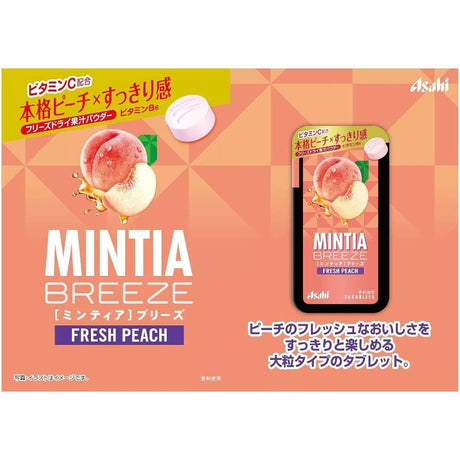 Asahi Mintia Breeze Fresh Peach 30 tablets