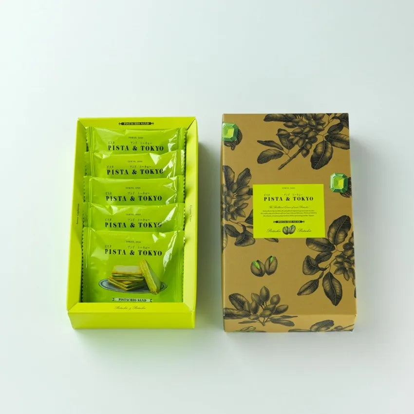 Pista & Tokyo Pistachio Butter Sandwich Cookies 5pcs