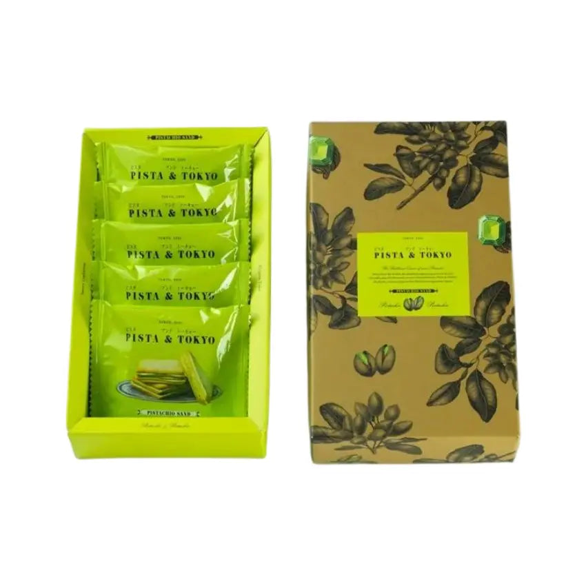 Pista & Tokyo Pistachio Butter Sandwich Cookies 5pcs