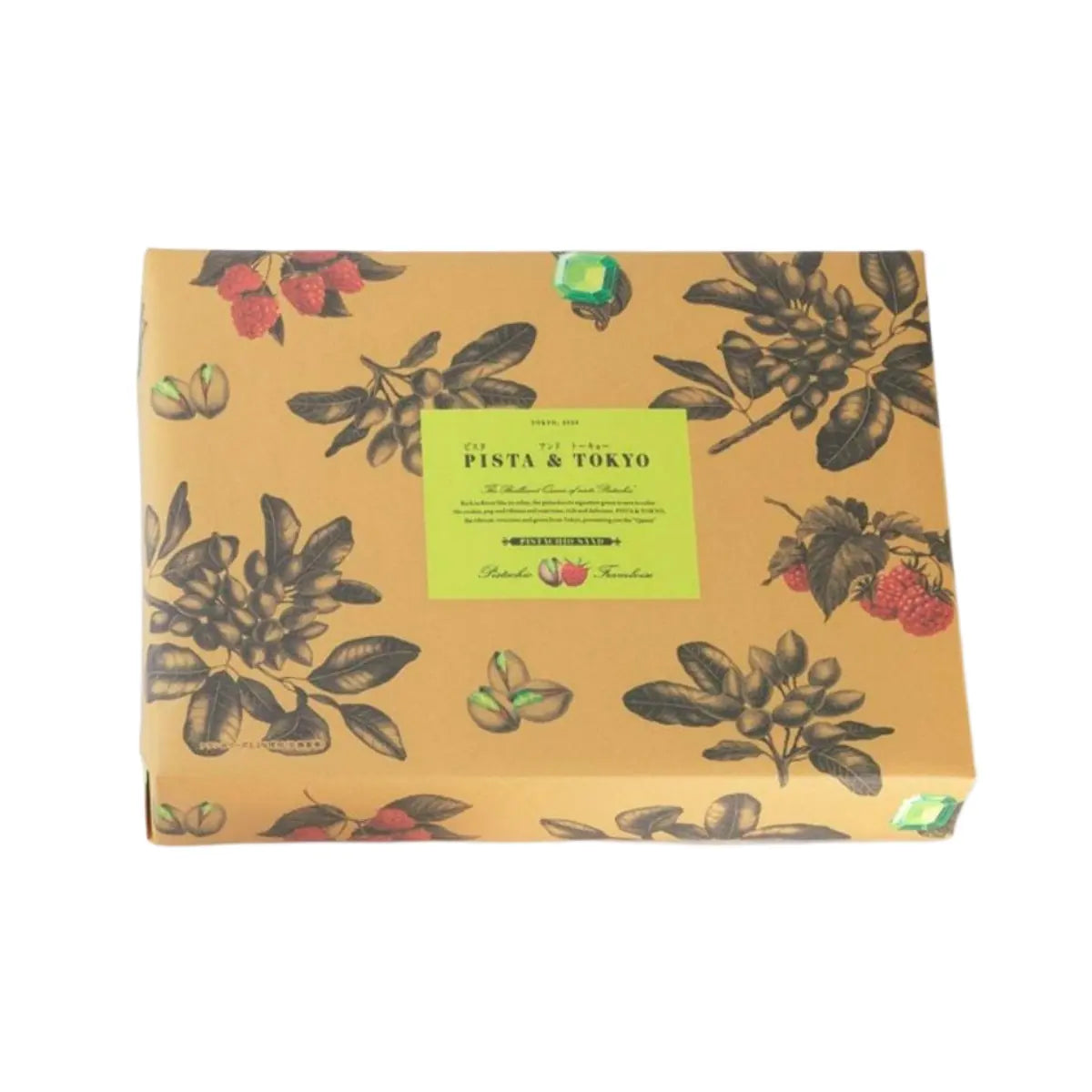 Pista & Tokyo Sandwich Cookies Pistachio & Framboise 22pcs