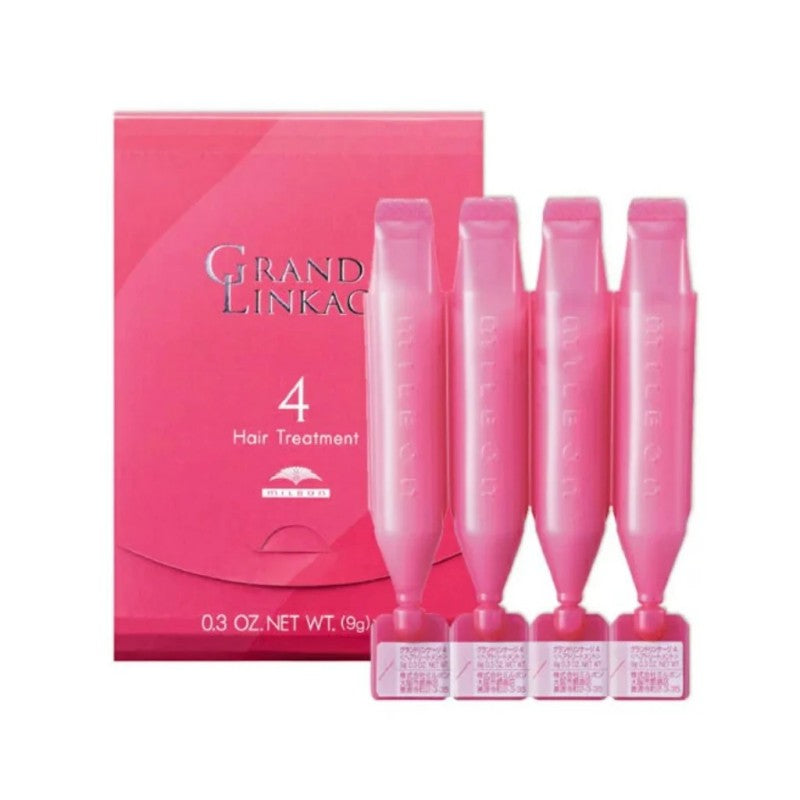 Milbon Grand Linkage 4 Hair Treatment For Soft Hair 9g*4