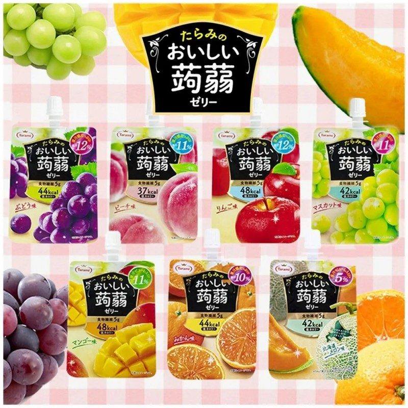 Tarami Oishi Konjac Jelly Drink Hokkaido Melon Flavour 150g