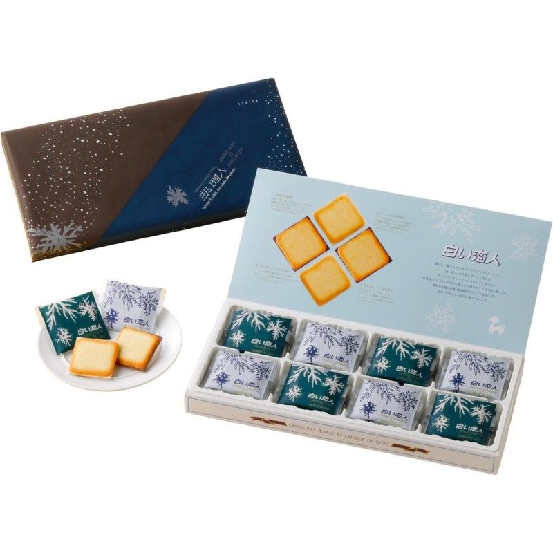 Shiroi Koibito白色恋人白巧克力夹心饼干 24枚