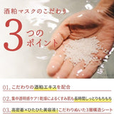 PDC Wafood Made Sake Lees Pack Face Pack 170g