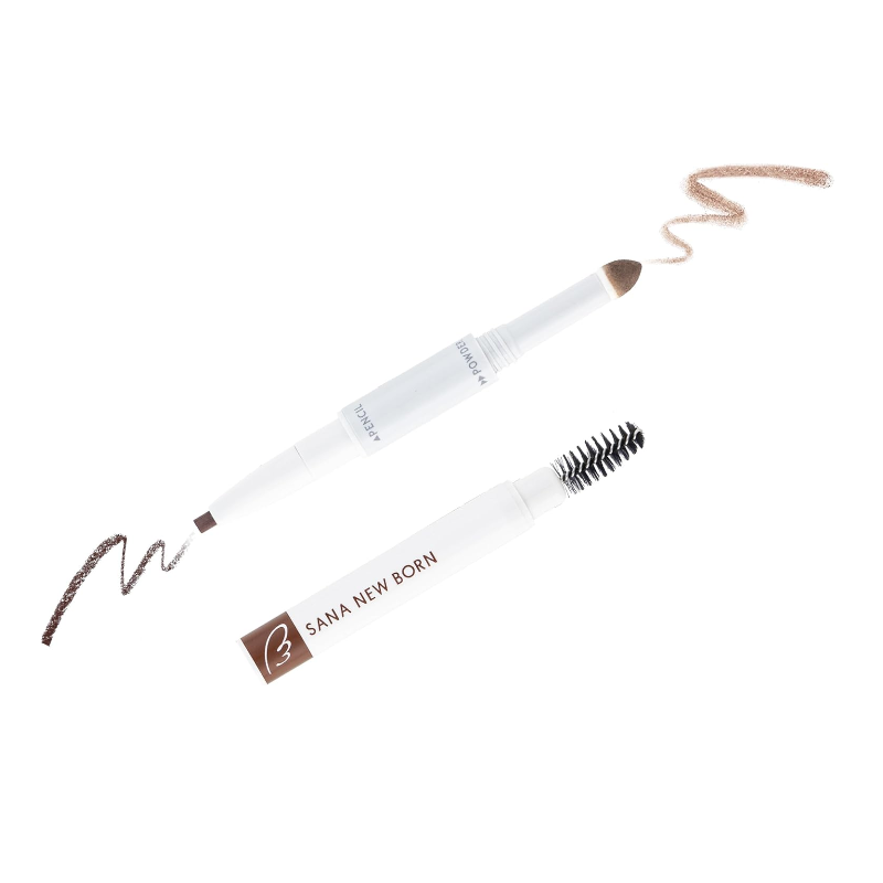 Sana New Born Perfect Eyebrow Pencil #02 Royal Brown