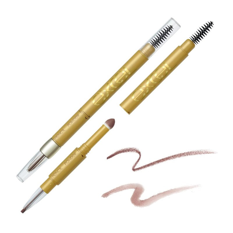 Excel Powder & Pencil Eyebrow #PD14 Move Brown