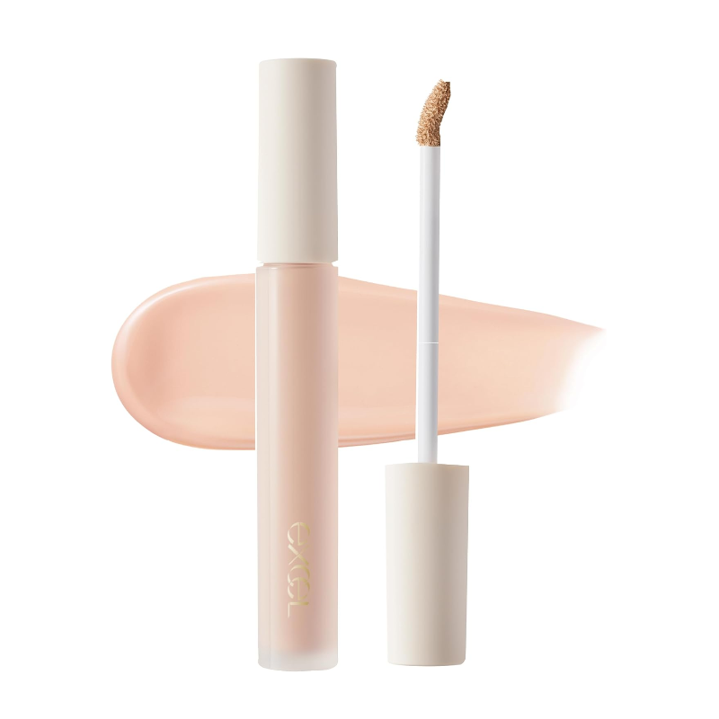 Excel Ethereal Serum Concealer #ER03 Apricot Pink