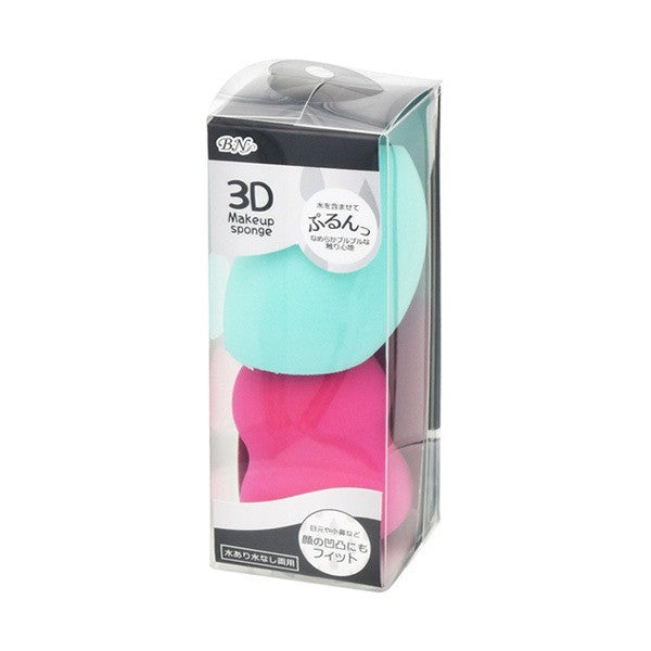 B.N 3D Sponge RPS-01 Makeup Puff 2pcs