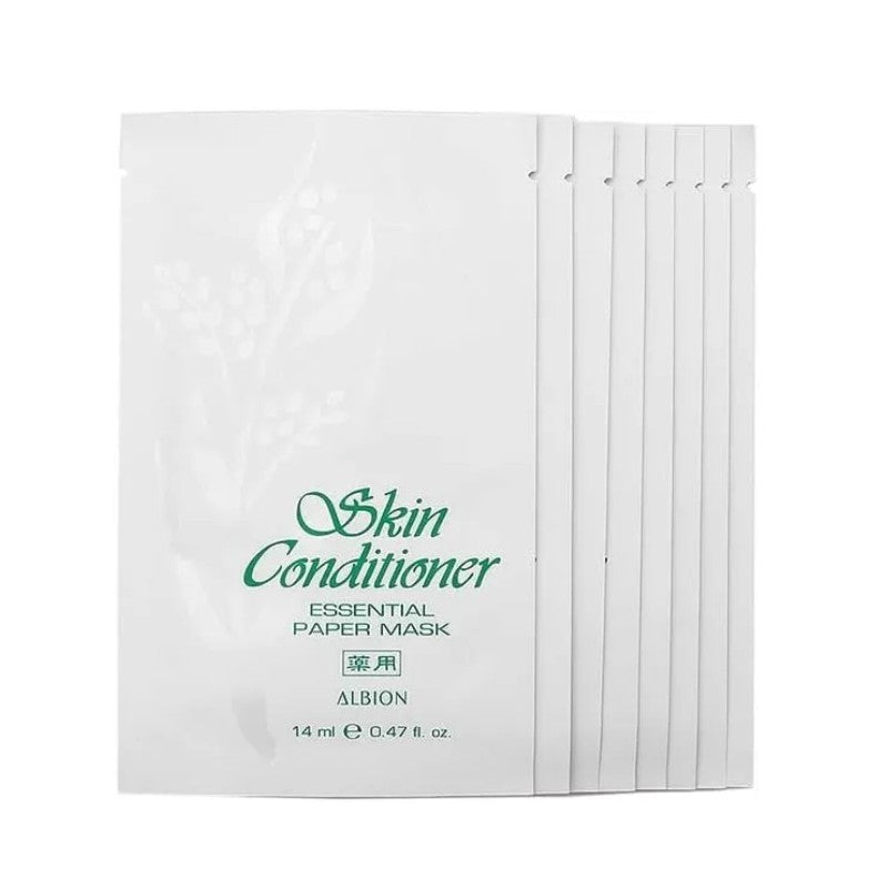 Albion Skin Conditioner Essential Paper Mask 8pcs – Fancylife
