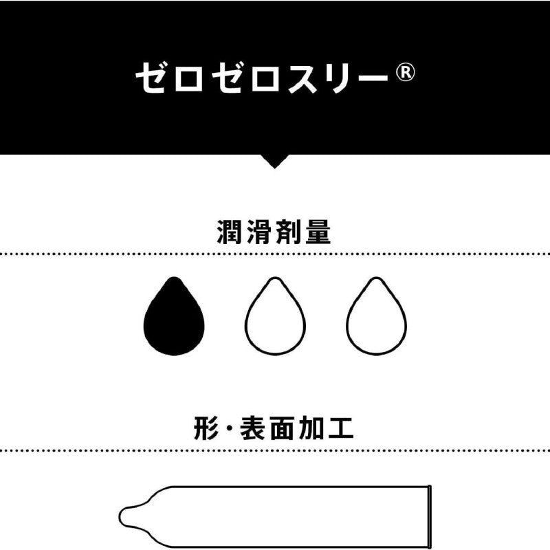 Okamoto Zero Three 003 Condoms Ultra Thin 0.03mm 12pcs