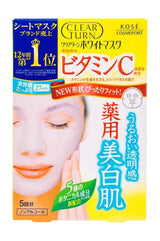 Kose Clear Turn White Face Mask 5pcs