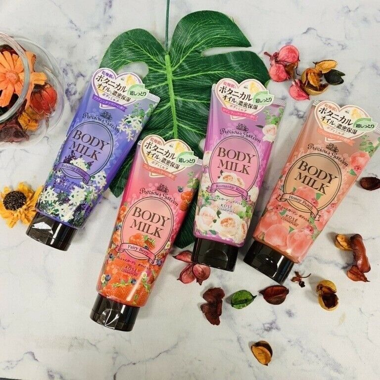 Kose高丝珍贵花园水蜜桃身体乳保湿滋润 200g