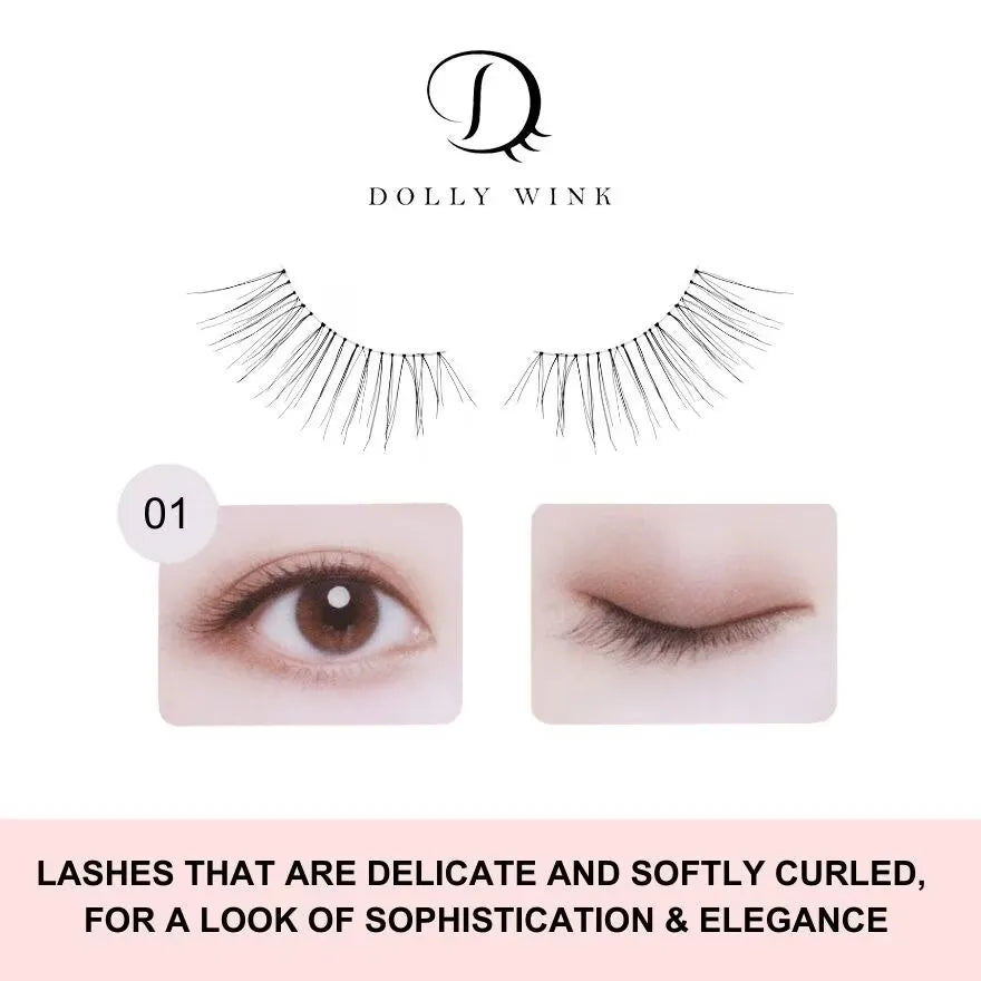 Koji蔻吉Dolly Wink益若翼假睫毛动物主题#01兔兔圆眼卷翘